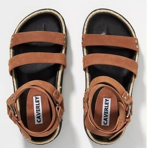 Caverley Albert Gladiator Sandal in Cedar